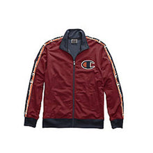 Champion Life Mens Track Jacket, Big C And Logo Taping