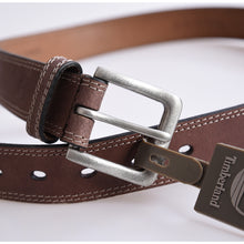 Timberland Mens 35MM Casual Belt Boot Cut Leather Rugged Classic Jean Belt B75389