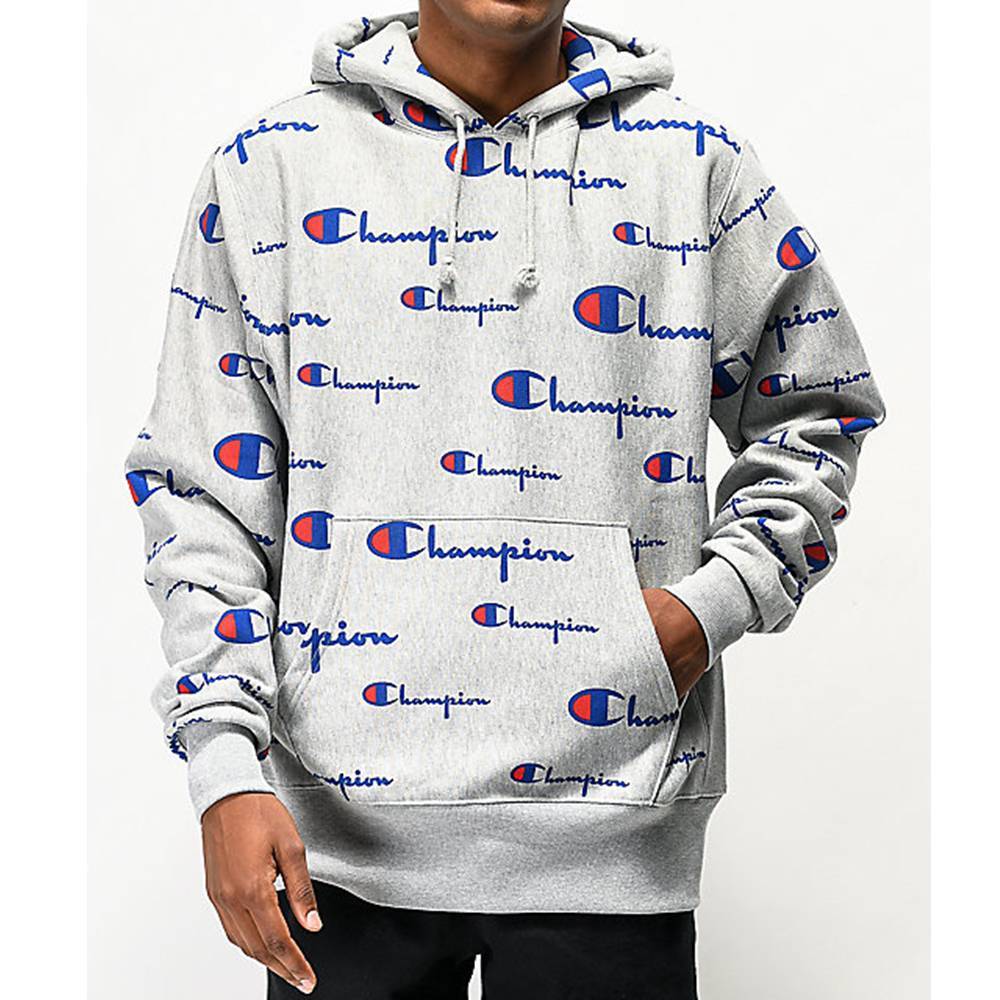 Pullover Hoodie Champion Sweater No Hoodie Origen Champion Men's