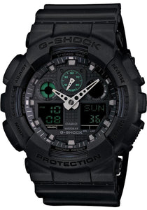 G-SHOCK GA-110MB-1ACR CLASSIC X-LARGE MATTE BLACK GREEN DIGITAL