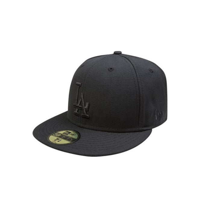 MLB COLLECTION New Era LOS ANGELES DODGERS BLACK ON BLACK 59FIFTY FITTED 10047317