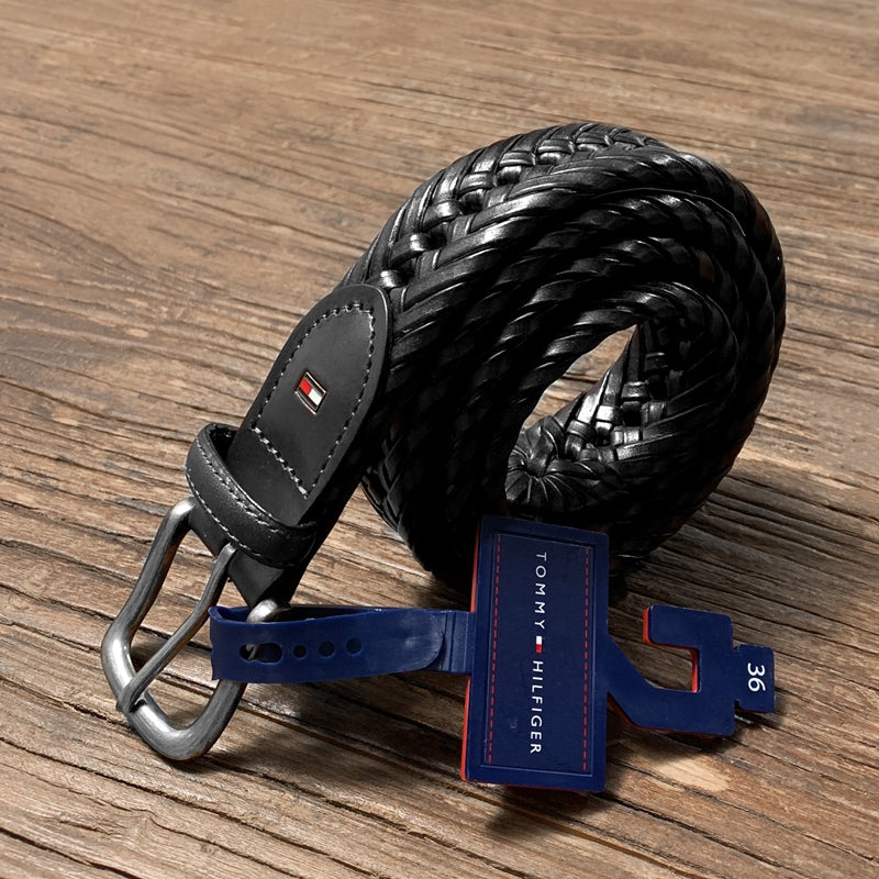 Tommy Hilfiger Men's Braided Belt 11TL04X007 – HiPopFootwear