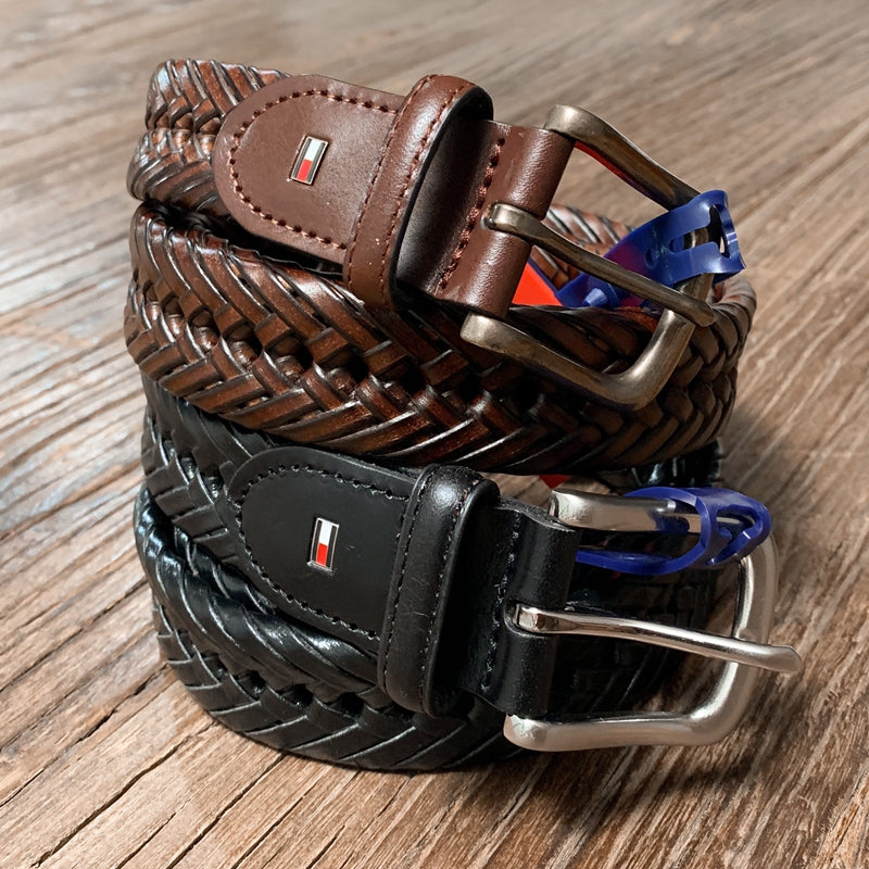 Tommy Hilfiger, Accessories, Tommy Hilfiger Braided Leather Belt
